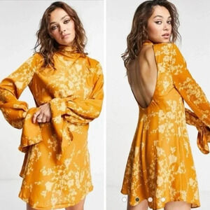 Free People Aries Cutout Minidress‎ Small